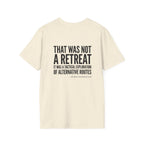 Washington Strategic Relocation Back Print T-Shirt