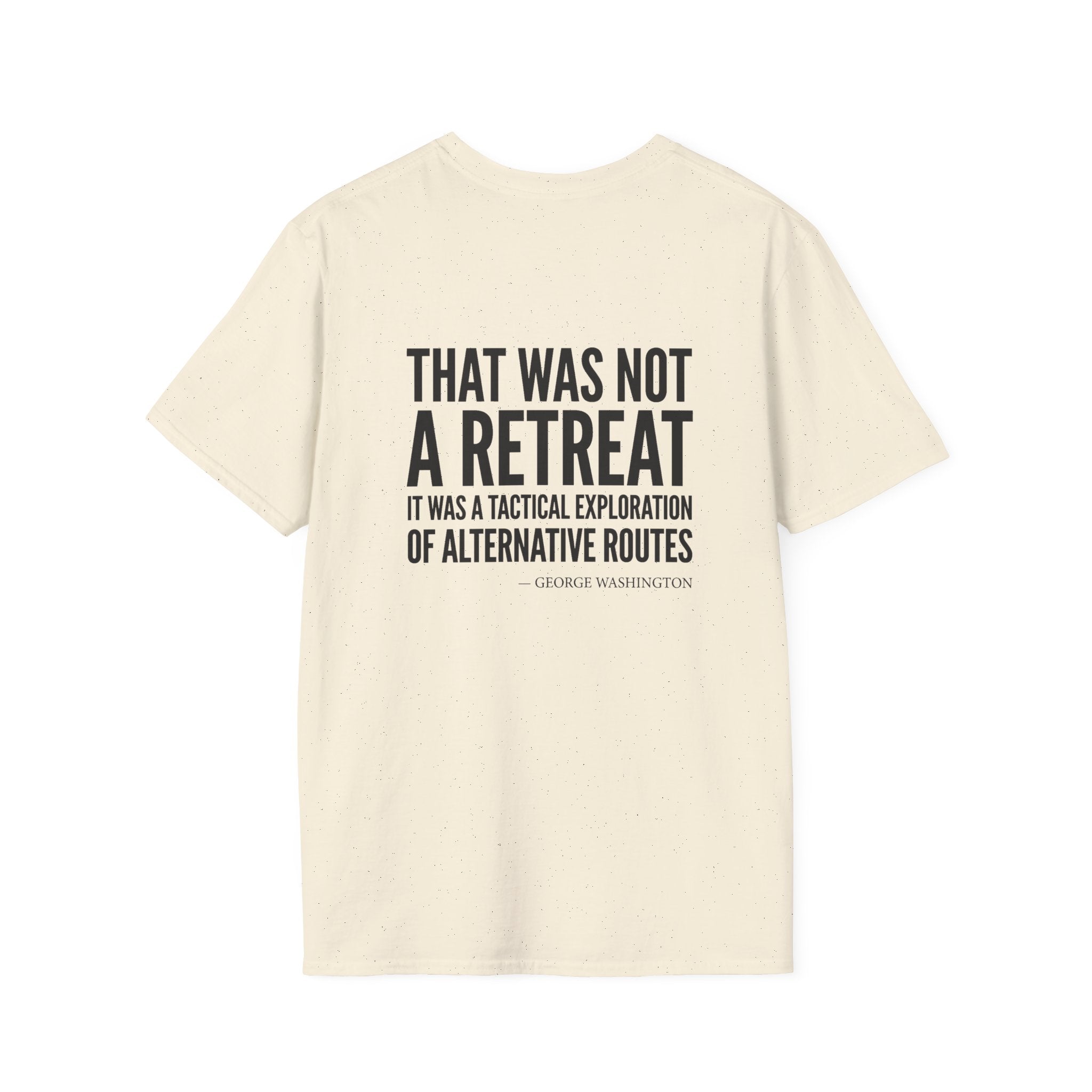 Washington Strategic Relocation Back Print T-Shirt