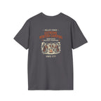 Valley Forge Winter Camping Back Print T-Shirt