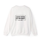 Oscar Wilde Quote Back Print Sweatshirt