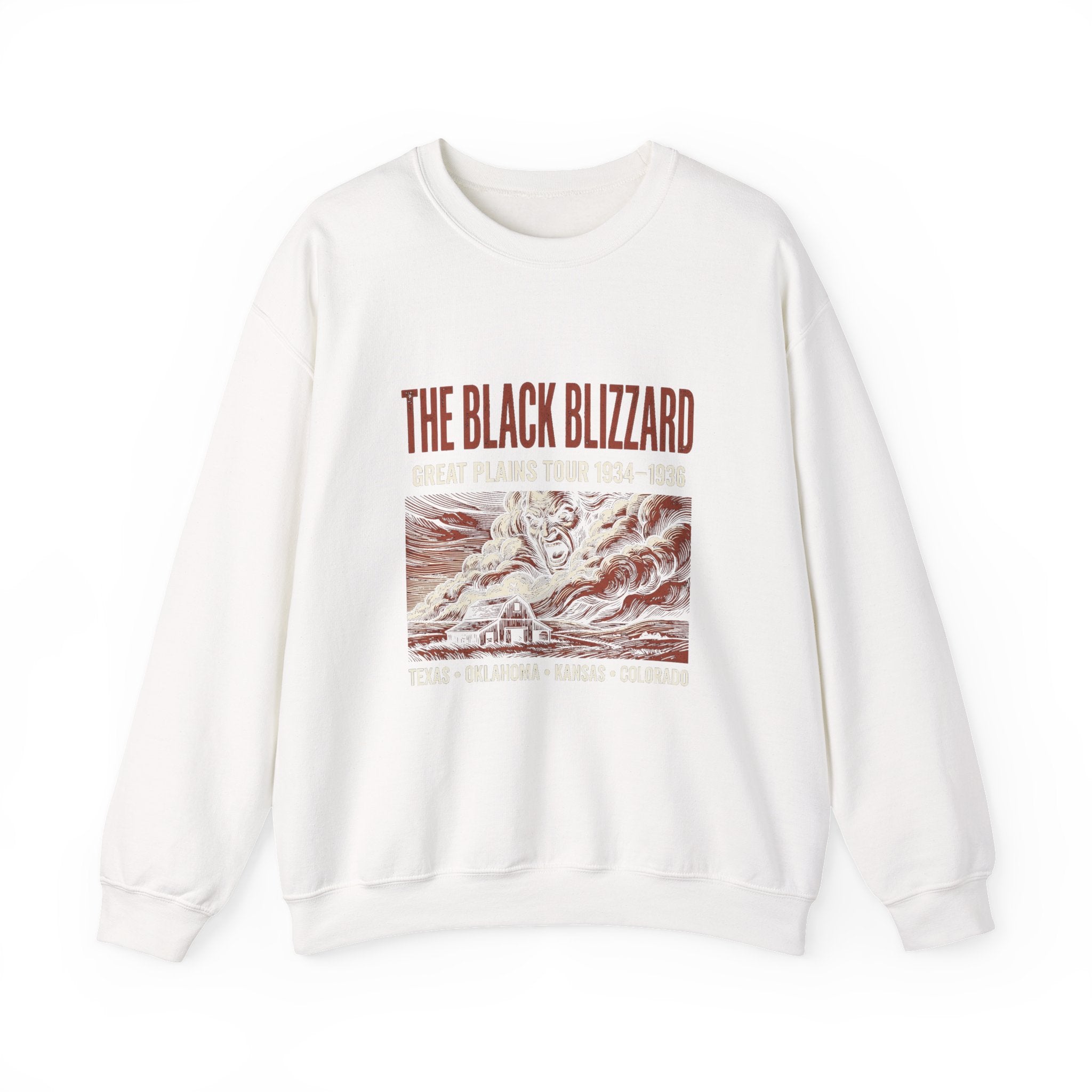 Black Blizzard Dust Tour Sweatshirt