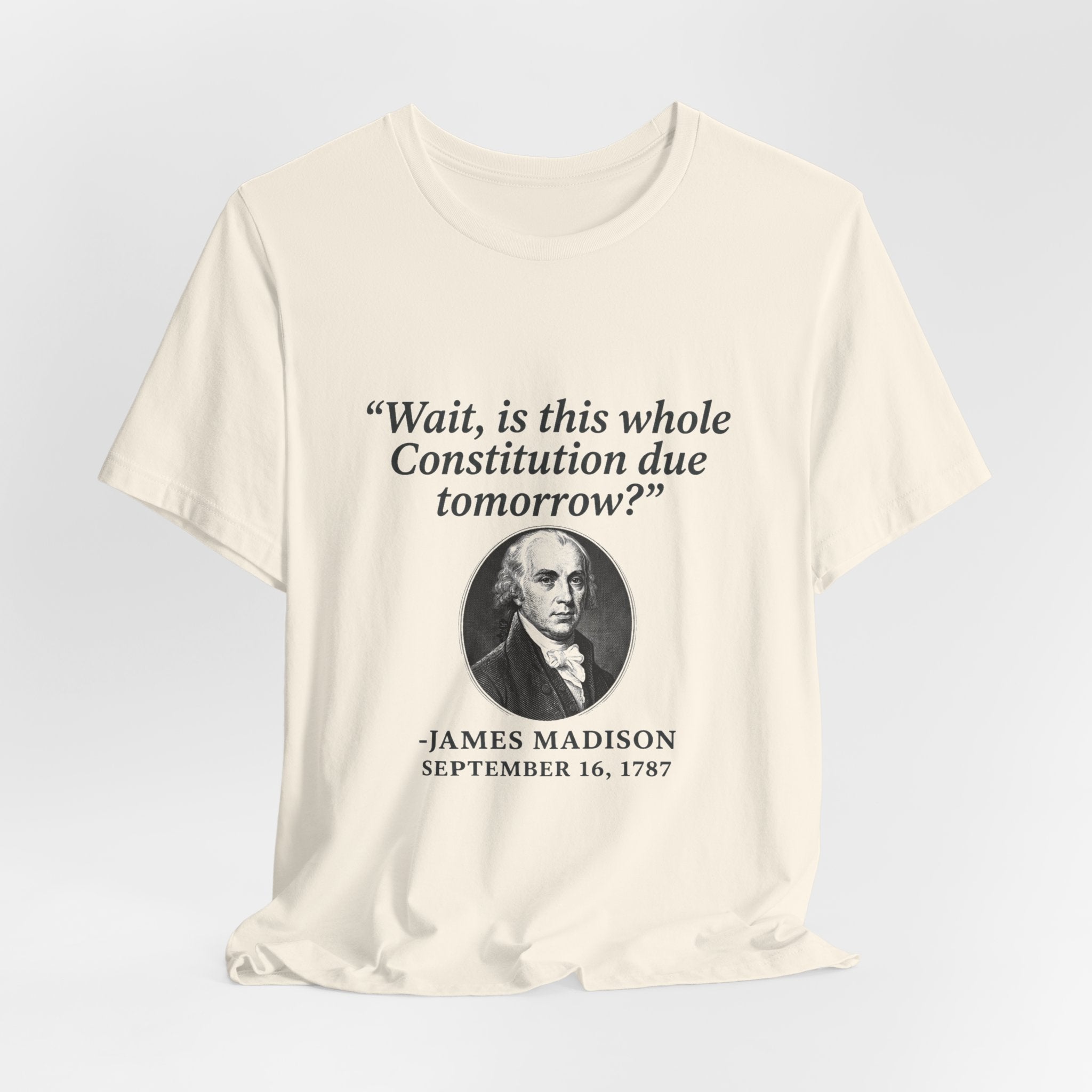 Madison Constitution Deadline Premium Tee