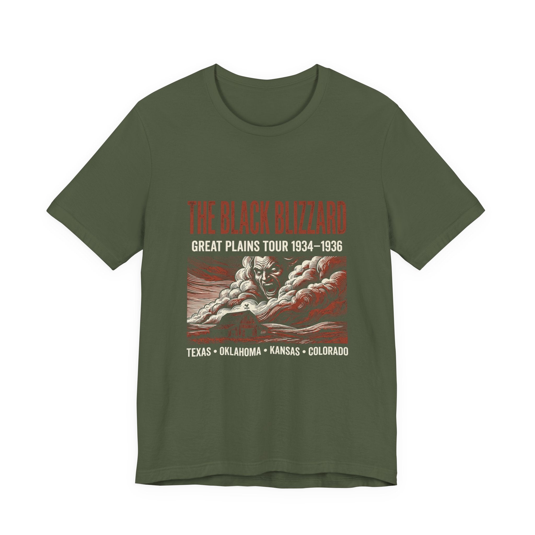 Black Blizzard Dust Tour Premium Tee