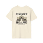 Remember the Alamo March 6th Back Print T-Shirt