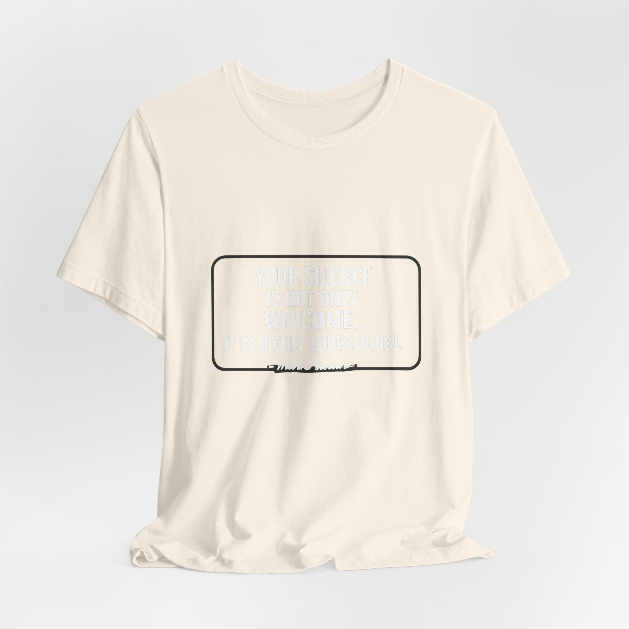 Your Silence Is Educational Premium Tee