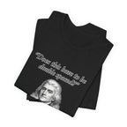 Thomas Jefferson Procrastination Double Spaced Premium Tee
