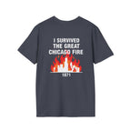 Great Chicago Fire Classic Back Print T-Shirt