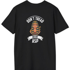 Cleopatra Asp Back Print T-Shirt - Black back