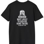 John Hancock Signature Superlative Back Print T-Shirt - Black back