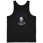 Fredericksburg Burnside Got Burned Vintage Back Print Tank Top - Black back