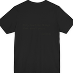 Imperialism Parental Warning Quote Back Print Premium Tee - Black back