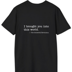 Industrial Revolution Quote Back Print T-Shirt - Black back