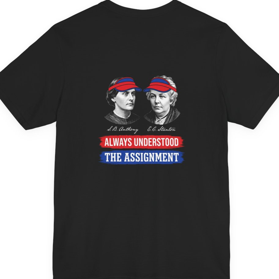 Anthony Stanton Assignment Back Print Premium Tee - Black back