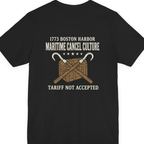 Maritime Cancel Culture Back Print Premium Tee - Black back