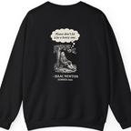 Newton Gravity Anxiety Back Print Sweatshirt - Black back