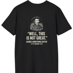 Well This Is Not Great Back Print T-Shirt - Black back