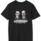Wright Brothers Frequent Flyer Back Print T-Shirt - Black back