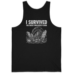 Great Molasses Flood Back Print Tank Top - Black back