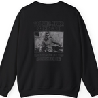 Jfk Yacht Sunglasses Flex Back Print Sweatshirt - Black back