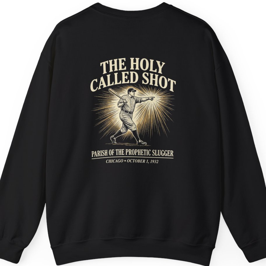 Divine Called Shot Back Print Sweatshirt - Black back