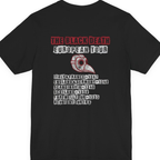 The Black Death European Tour Back Print Premium Tee - Black back