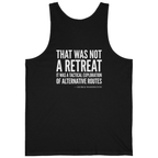 Washington Strategic Relocation Back Print Tank Top - Black back