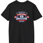 Cheers To The Sesquicentennial Us Back Print T-Shirt - Black back