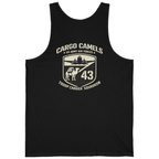 Cargo Camels WWII Usaaf Troop Back Print Tank Top - Black back