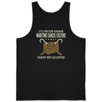 Maritime Cancel Culture Back Print Tank Top - Black back