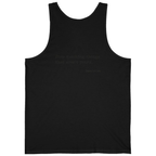 Imperialism Parental Warning Quote Back Print Tank Top - Black back