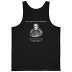 Mobile Bay Minefield Back Print Tank Top - Black back