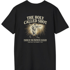 Divine Called Shot Back Print T-Shirt - Black back