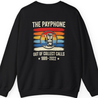 Public Payphone Memorial Back Print Sweatshirt - Black back