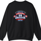 Cheers To The Sesquicentennial Us Back Print Sweatshirt - Black back