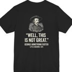 Well This Is Not Great Back Print Premium Tee - Black back