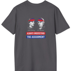 Anthony Stanton Assignment Back Print T-Shirt - Charcoal back