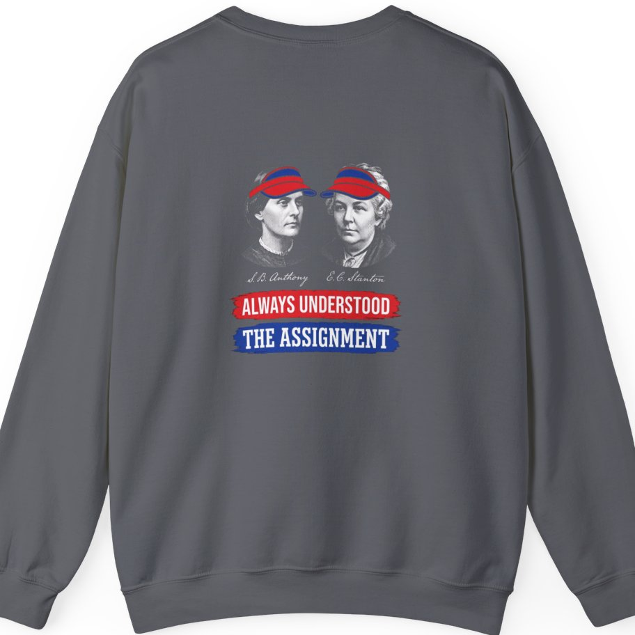 Anthony Stanton Assignment Back Print Sweatshirt - Charcoal back