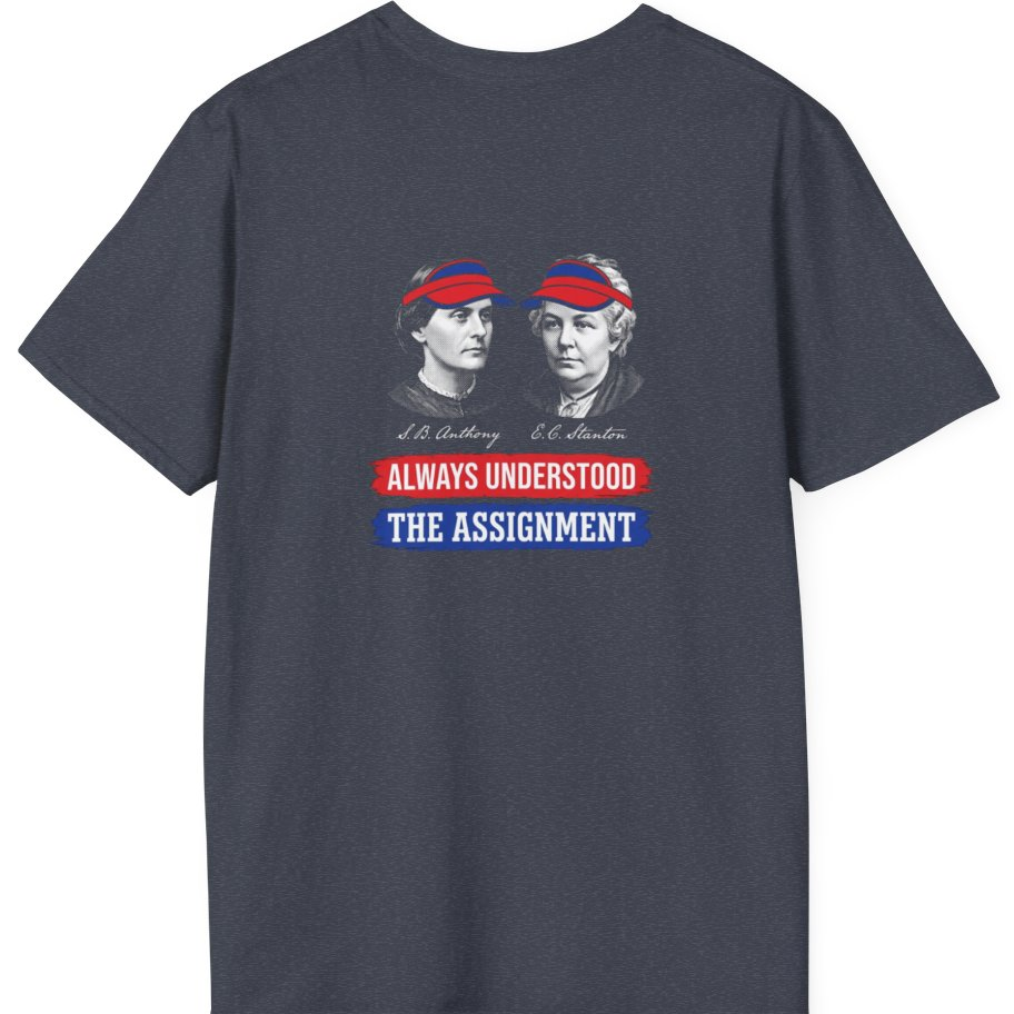 Anthony Stanton Assignment Back Print T-Shirt - Heather Navy back