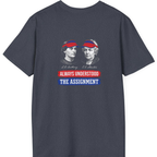 Anthony Stanton Assignment Back Print T-Shirt - Heather Navy back