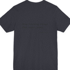 Imperialism Parental Warning Quote Back Print Premium Tee - Heather Navy back