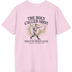 Divine Called Shot Back Print T-Shirt - Light Pink back