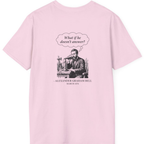 First Phone Call Panic Back Print T-Shirt - Light Pink back