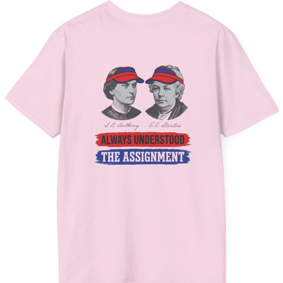 Anthony Stanton Assignment Back Print T-Shirt - Light Pink back