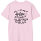 Whites of Their Eyes Bunker Back Print T-Shirt - Light Pink back