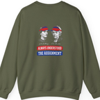 Anthony Stanton Assignment Back Print Sweatshirt - Military Green back