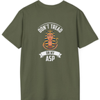 Cleopatra Asp Back Print T-Shirt - Military Green back