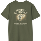 Divine Called Shot Back Print T-Shirt - Military Green back
