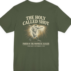 Divine Called Shot Back Print Premium Tee - Military Green back