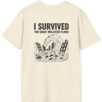 Great Molasses Flood Back Print T-Shirt - Natural back