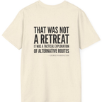 Washington Strategic Relocation Back Print T-Shirt - Natural back